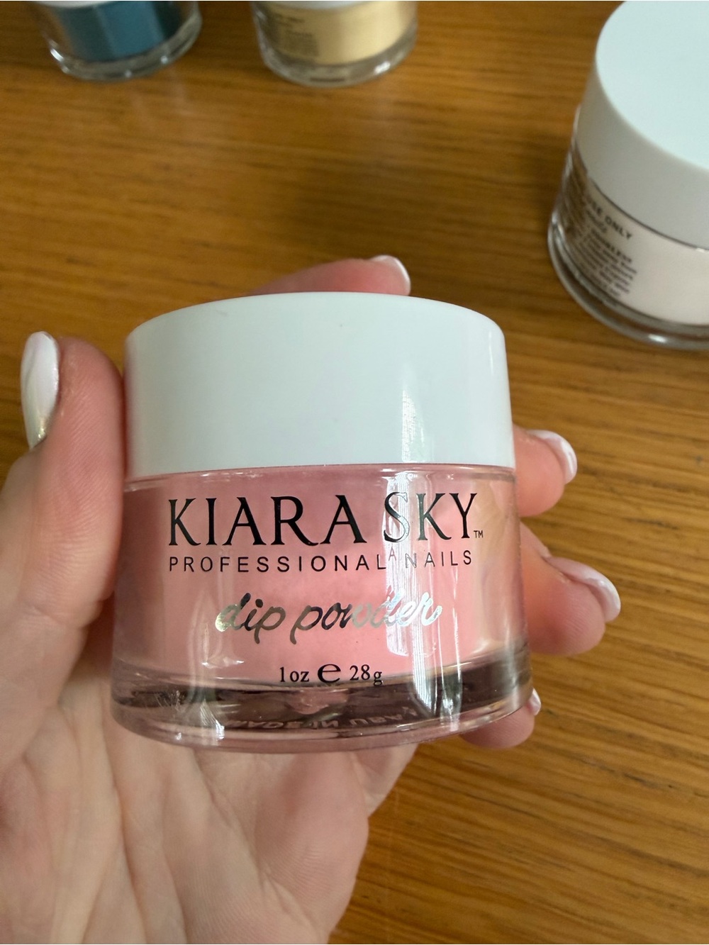 Kiara Sky Professional Dip Powder “Peachin”